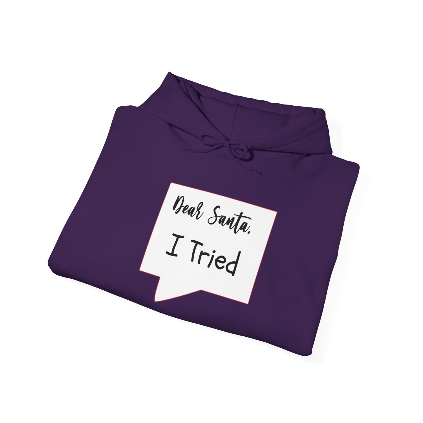 Funny Santa’s List Attempts Hoodie