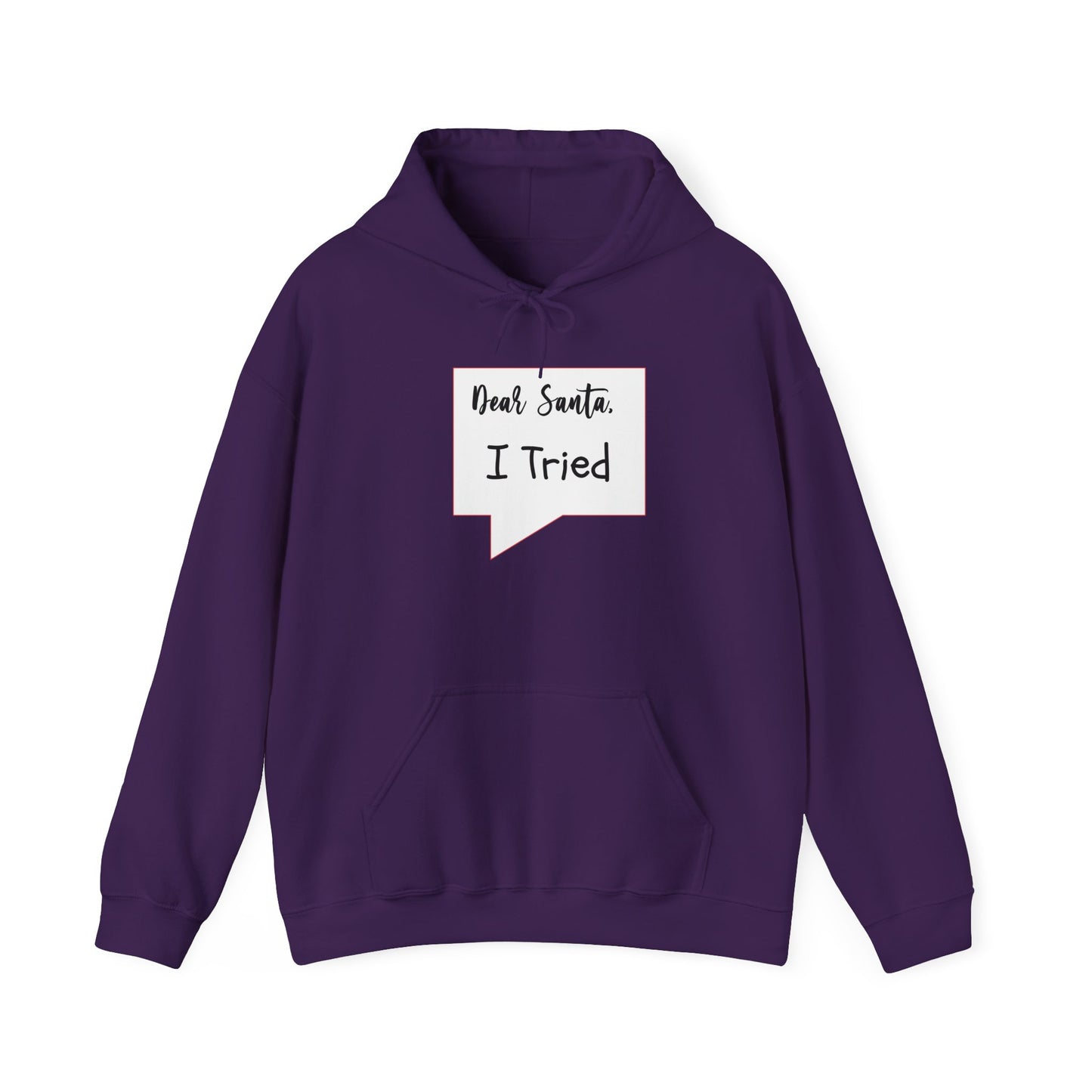 Funny Santa’s List Attempts Hoodie