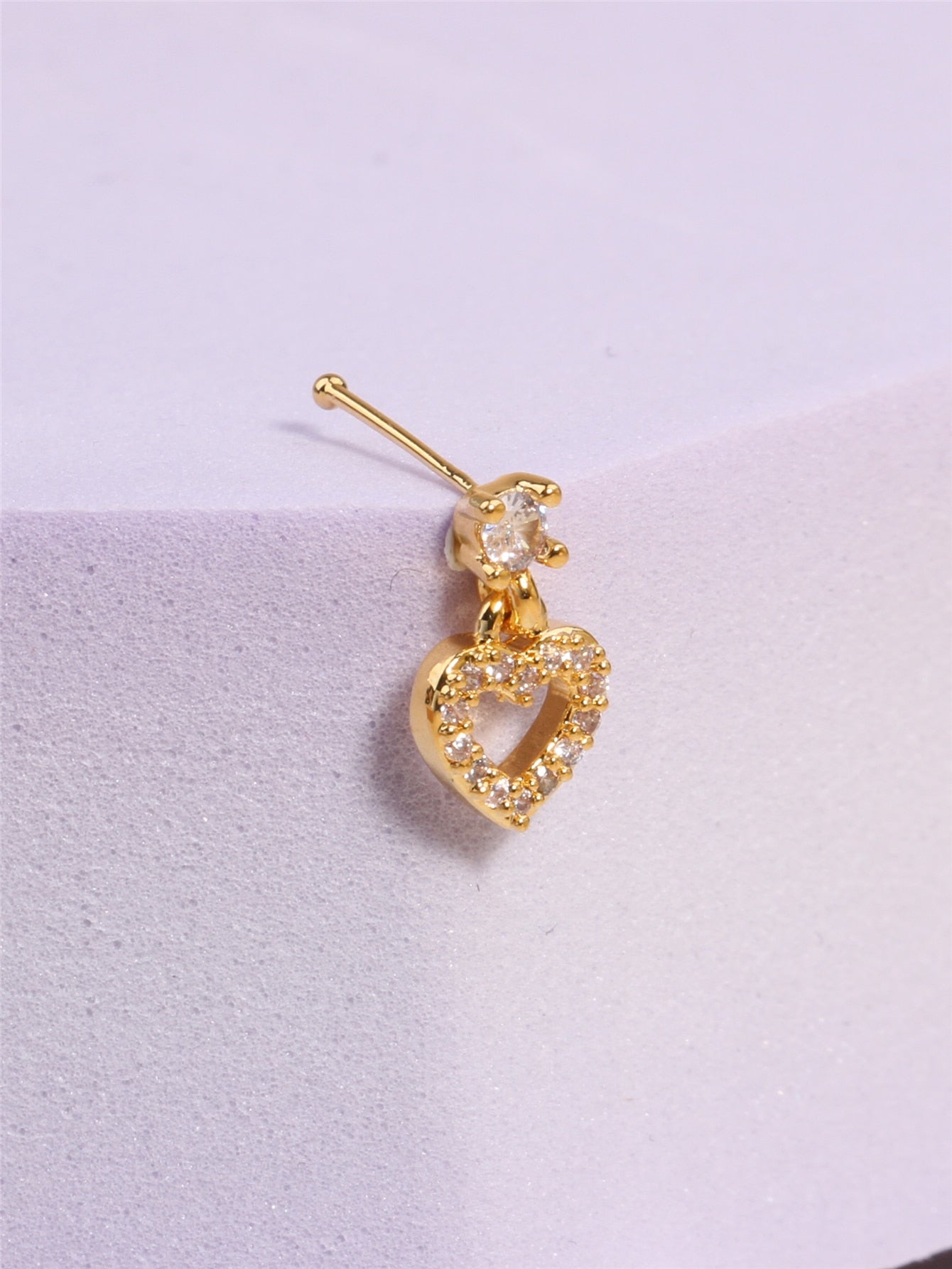 Dangle nose rings (variant)