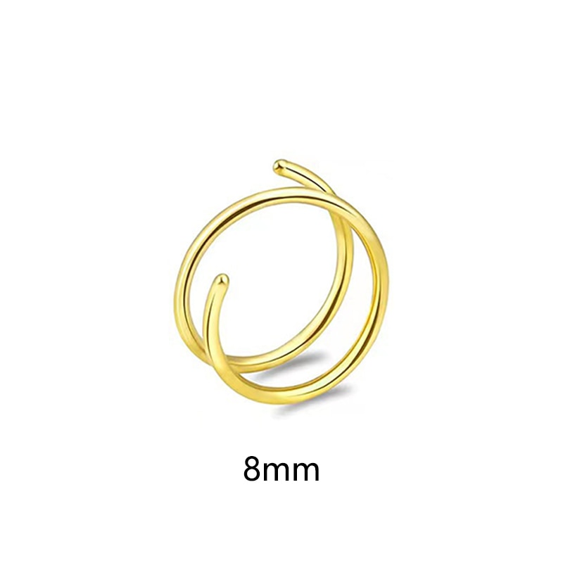 Double Nose Hoop