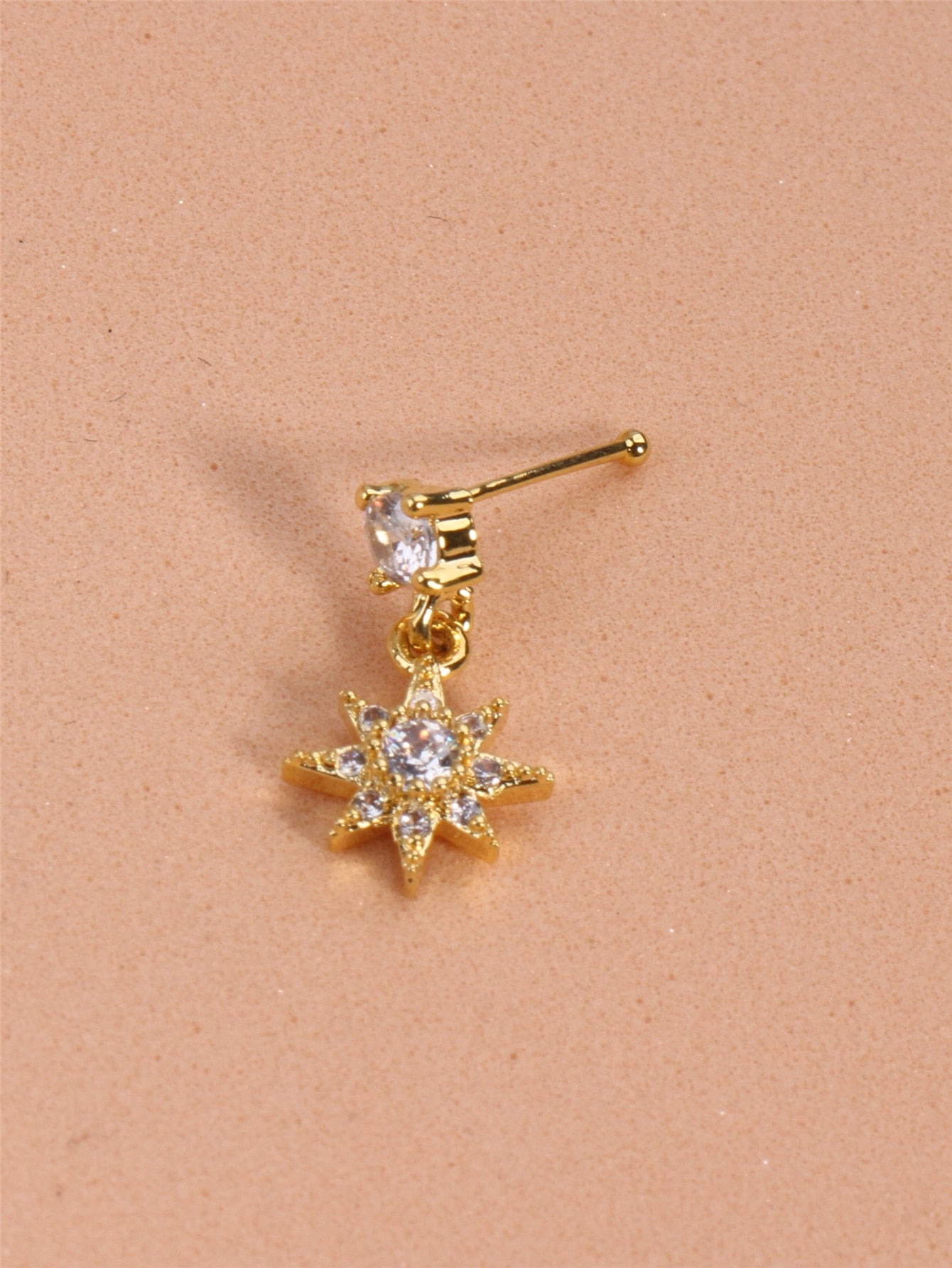Dangle nose rings (variant)