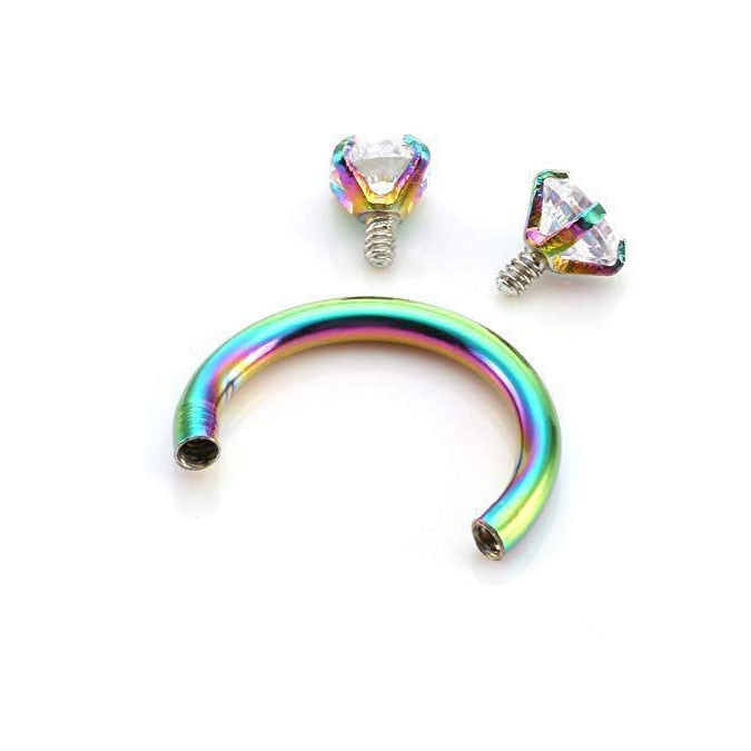 C shape earring