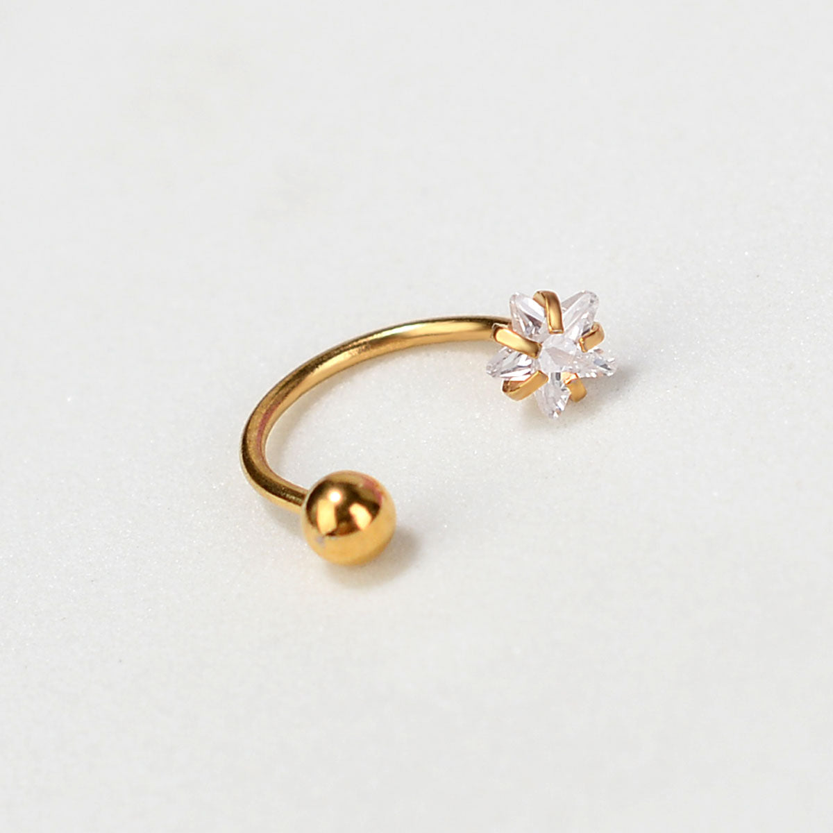 C shape earring