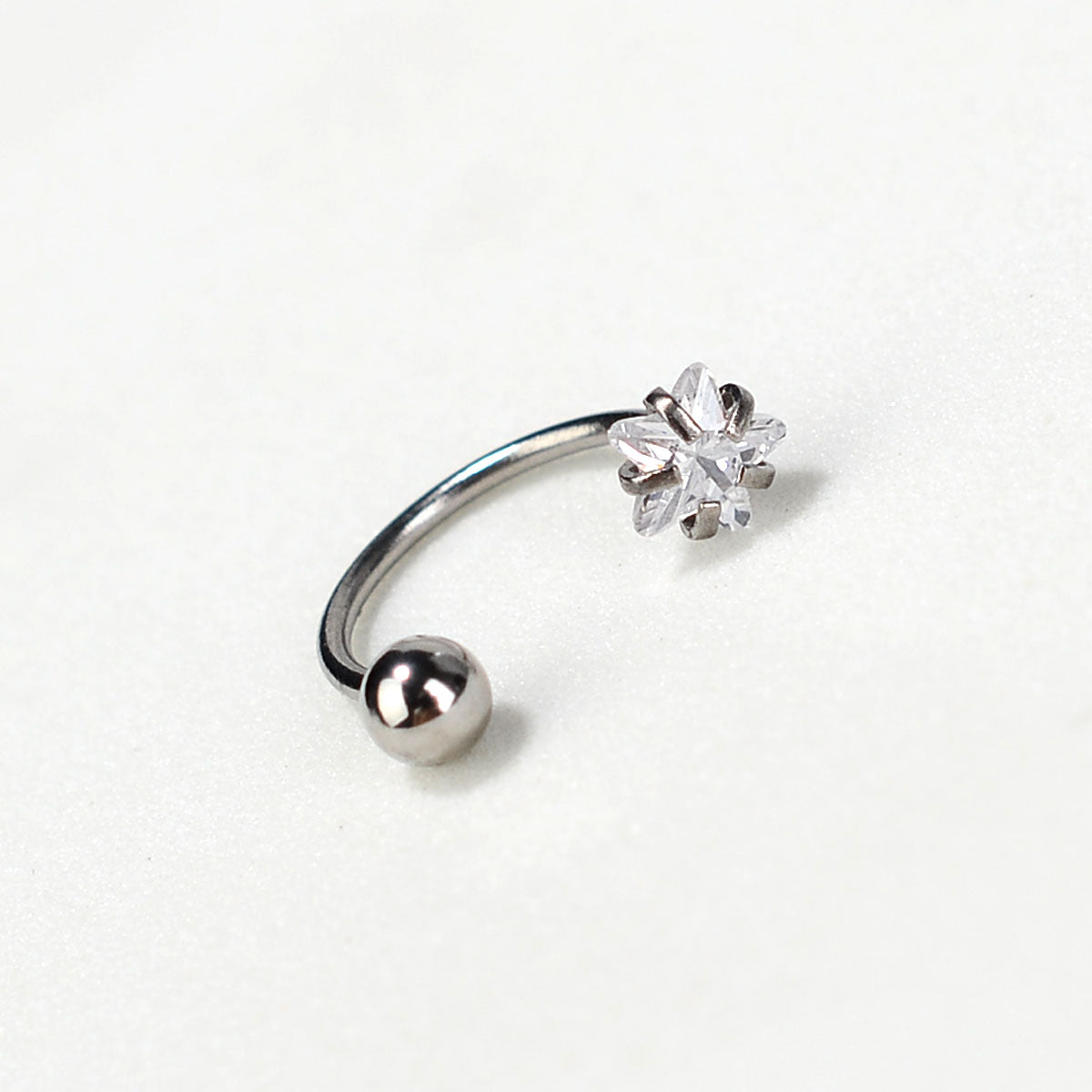 C shape earring