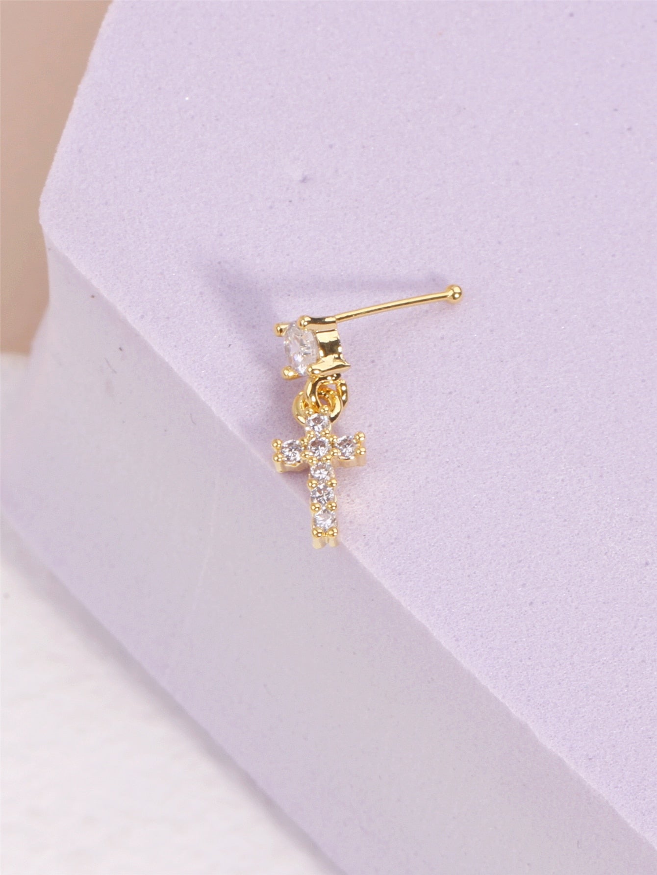 Dangle nose rings (variant)