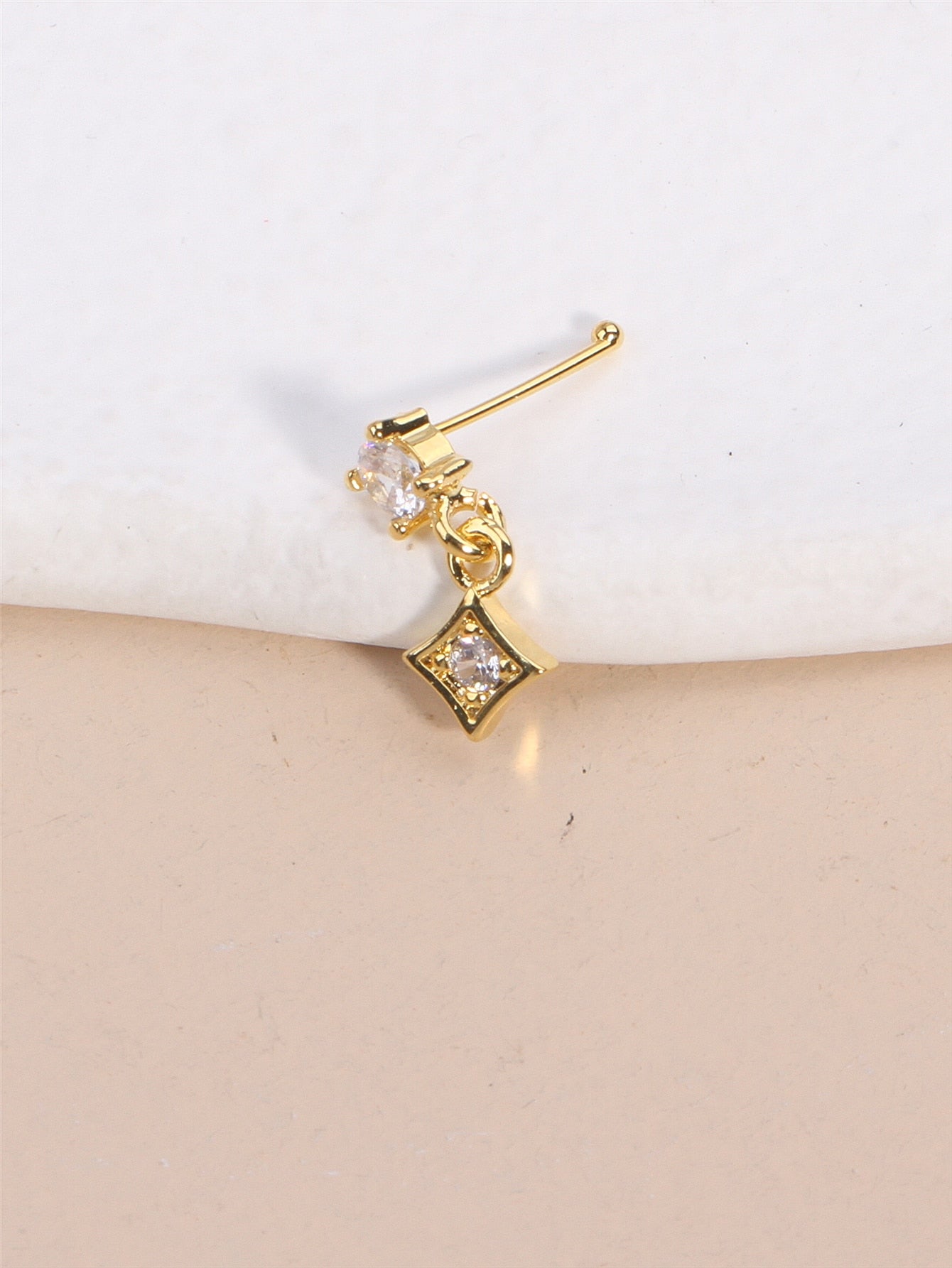 Dangle nose rings (variant)