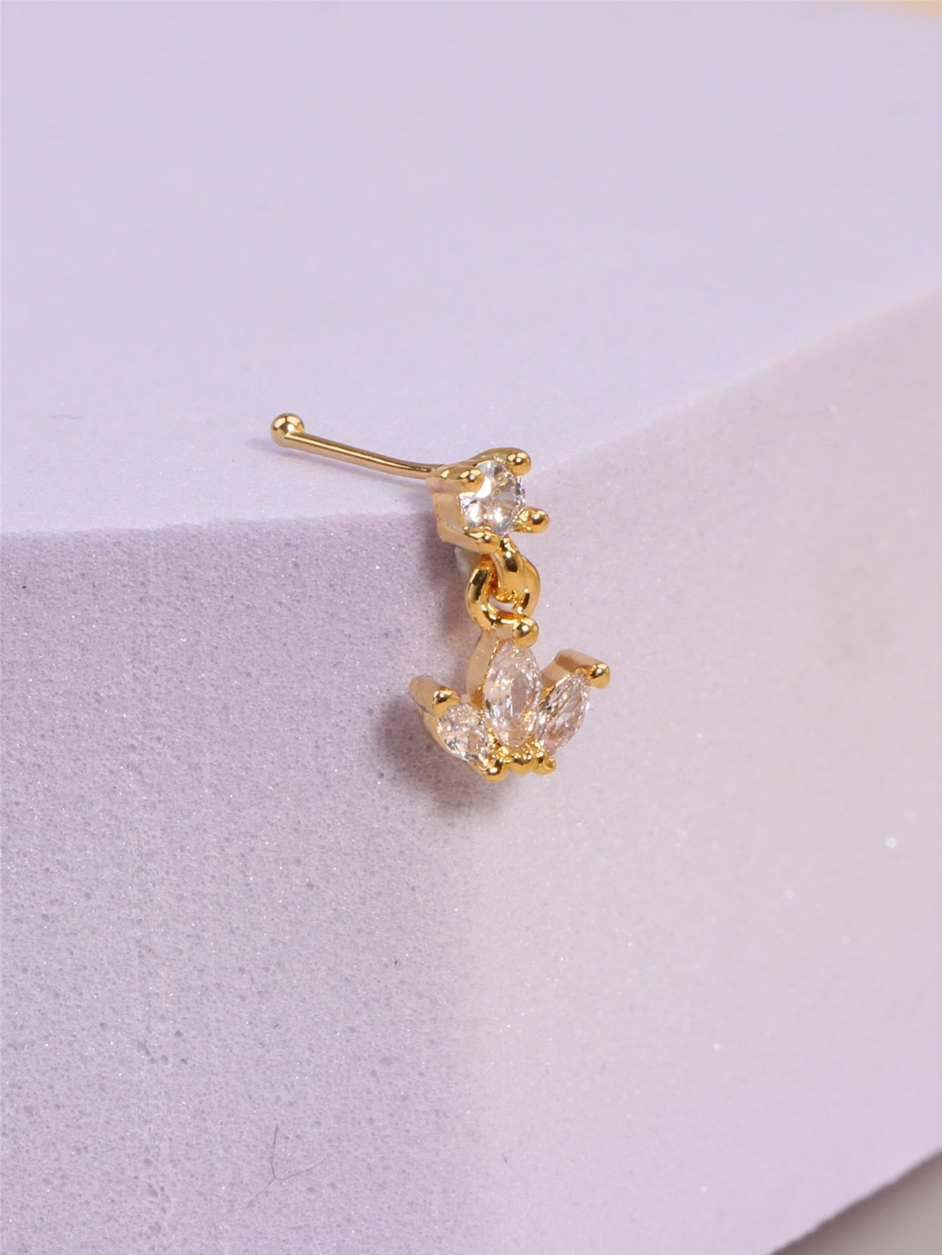 Dangle nose rings (variant)