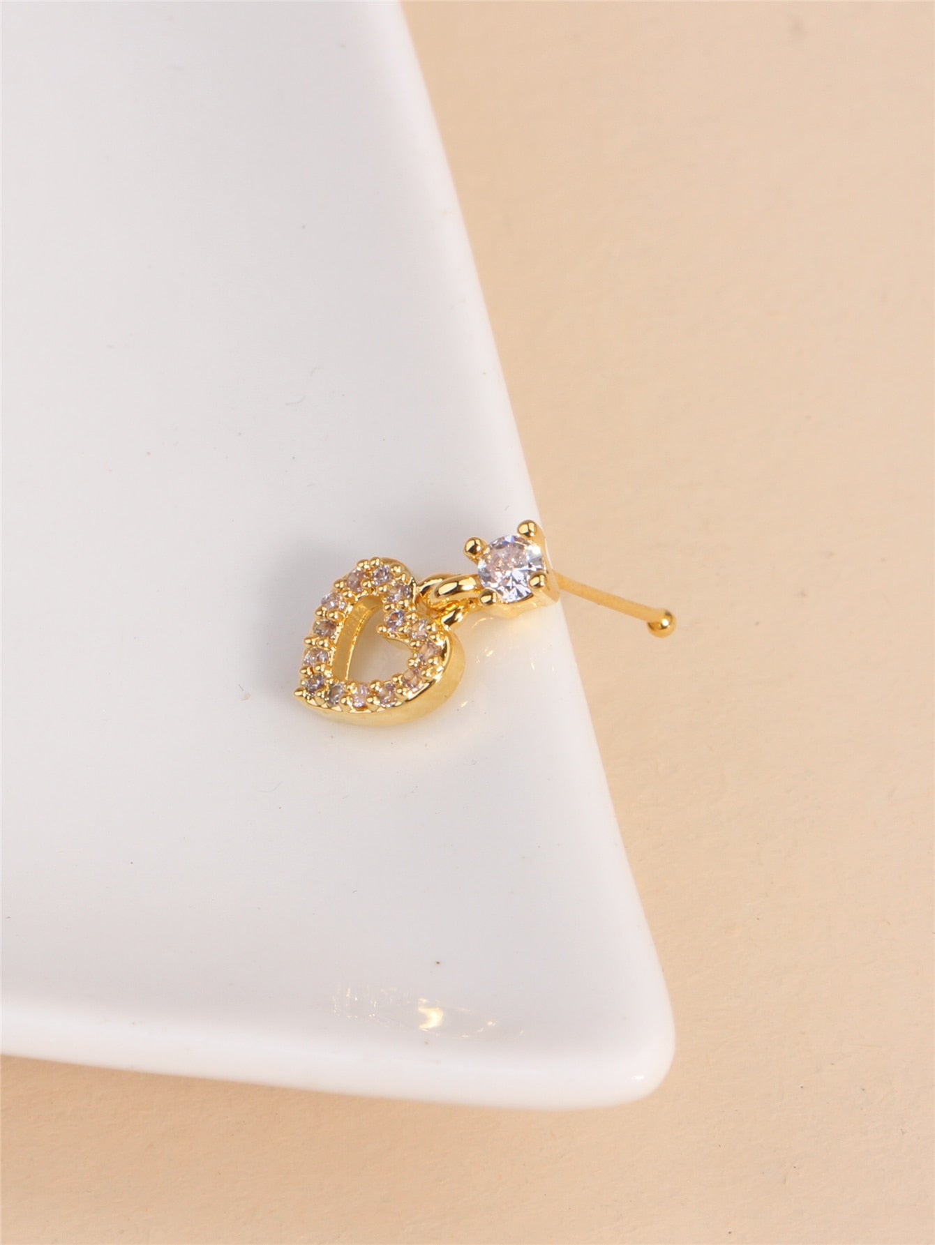 Dangle nose rings (variant)